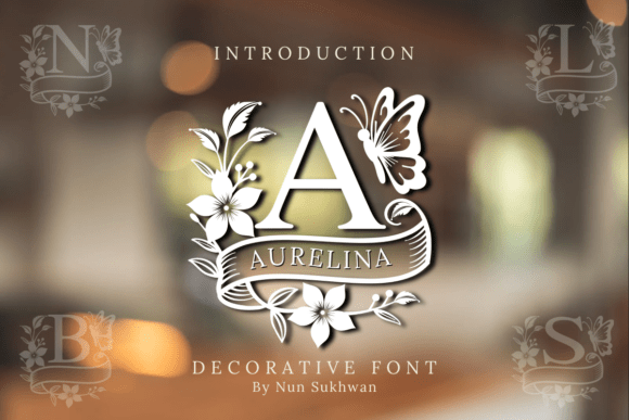 Aurelina Monogram: Elegant Typography for Lasting Impressions