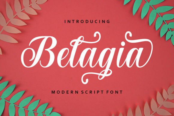 Belagia: Elevating Design with Authentic Script Typography