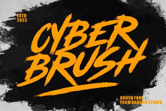 Cyber Brush: Unleashing Bold, Authentic Energy in Design