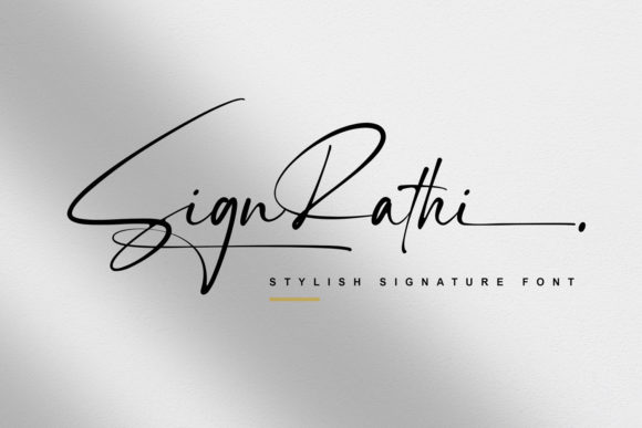 Sign Rathi: The Elegant Script for Modern Design