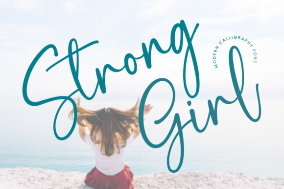 Strong Girl: A Script Font for Elegant Branding