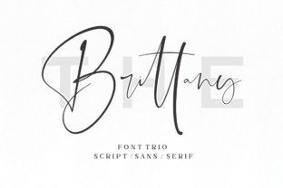 The Brittany Font Trio: Elegance for Modern Design