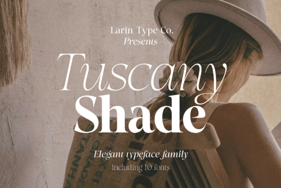 Tuscany Shade: Elevating Modern Design with Serif Elegance