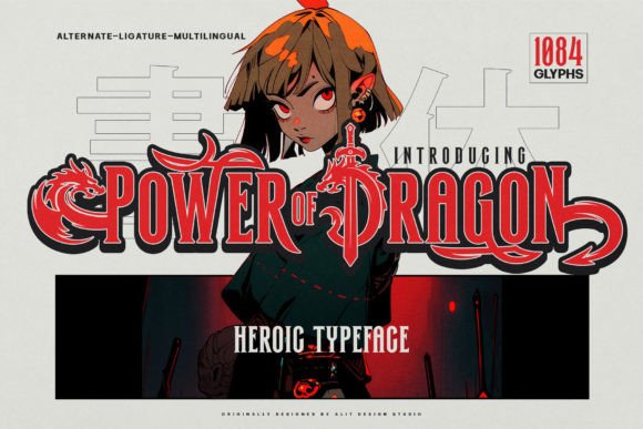 Unleash Your Inner Hero: The Power of Dragon Typeface