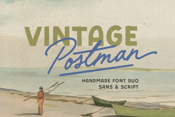 Vintage Postman: A Font Duo for Timeless Design